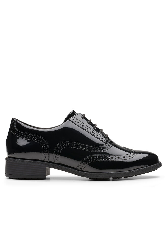 Clarks Оксфорди Clarks Havisham Oak 26178710 Чорний