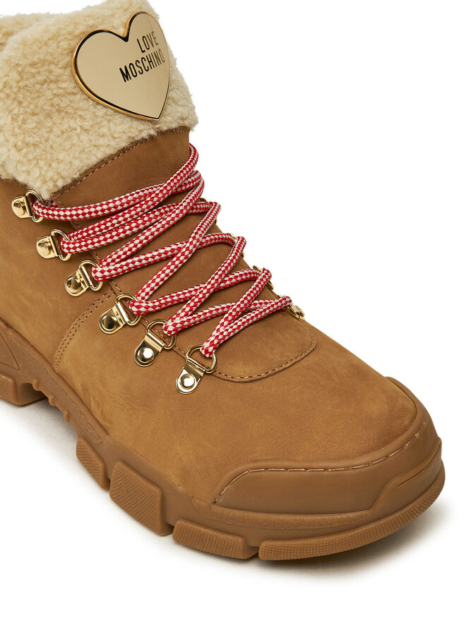 LOVE MOSCHINO Schnürstiefeletten LOVE MOSCHINO JA15484G0LIPA20A Braun