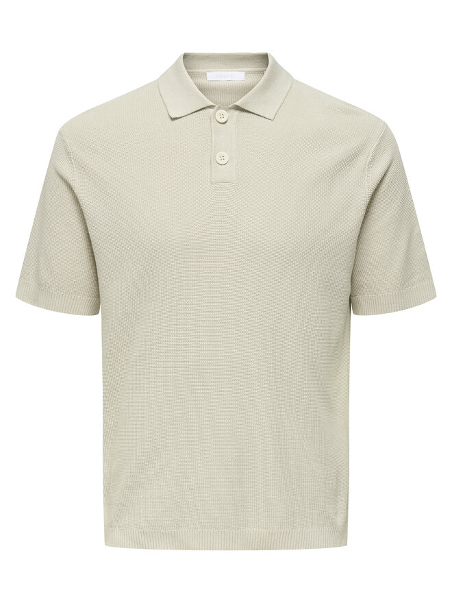 Only & Sons Only & Sons Polo marškinėliai Tony 22033571 Smėlio Regular Fit