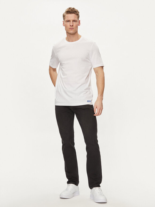 HUGO Hugo 3er-Set T-Shirts Naolo 50522382 Weiß Regular Fit