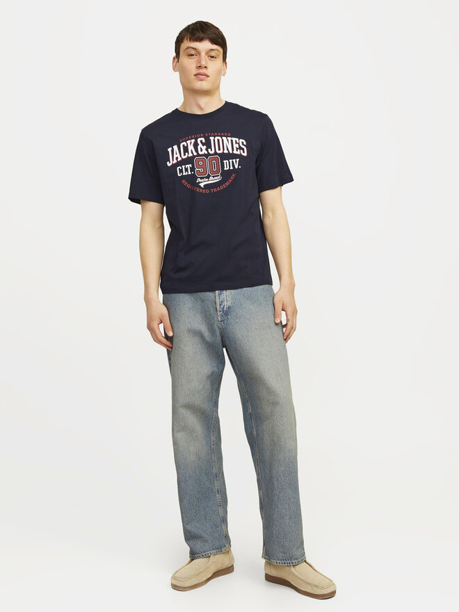 Jack&Jones Jack&Jones T-Shirt Logo 12254862 Dunkelblau Standard Fit