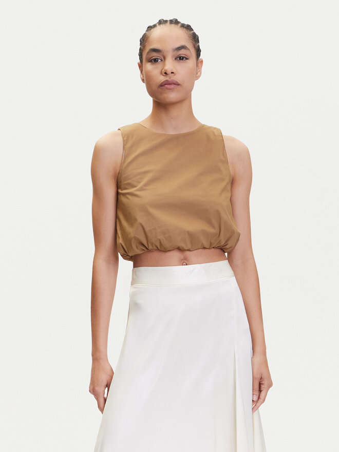Marella Marella Топ Chiatta 2515161132 Коричневий Regular Fit
