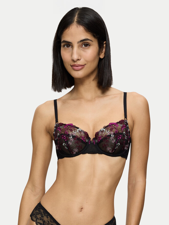 Triumph Triumph Pusiau dengta (balcony bra) liemenėlė Sensual Spotlight 10219847 Juoda