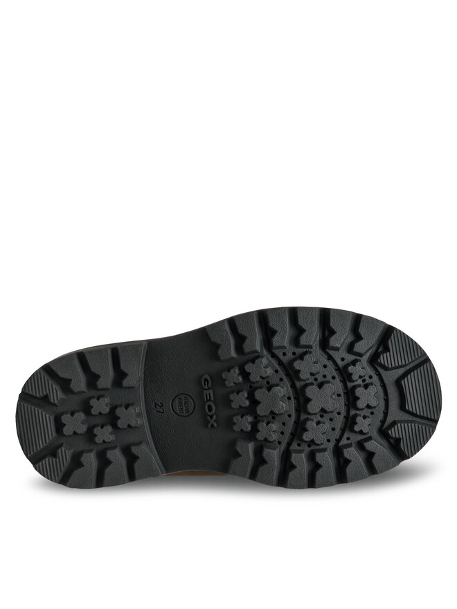 Geox Schnürschuhe Geox J Shaylax Boy J16FAA 00045 C0582 D Braun