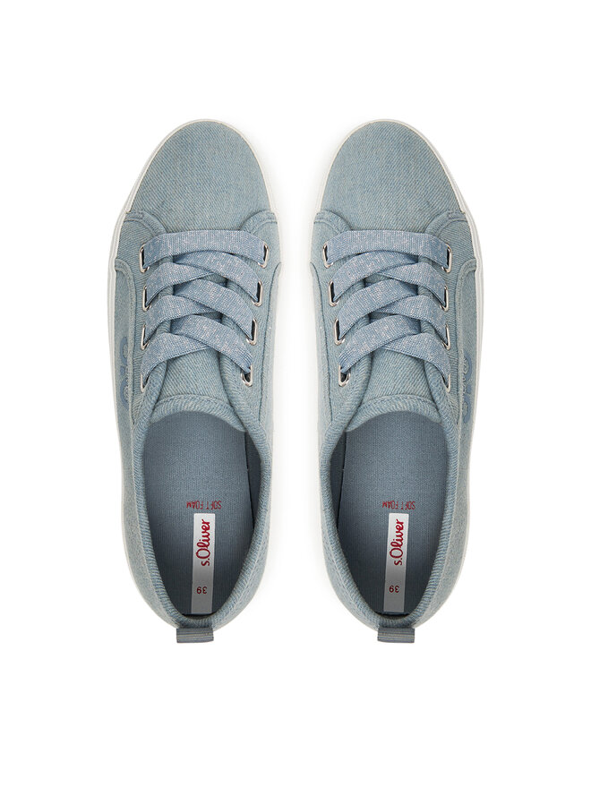 s.Oliver Sneakersy s.Oliver 5-23611-44 Modrá