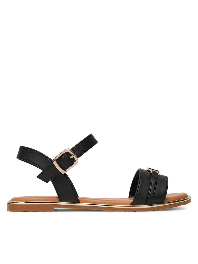 Tommy Hilfiger Sandały Tommy Hilfiger T3A2-33778-0326 S Czarny