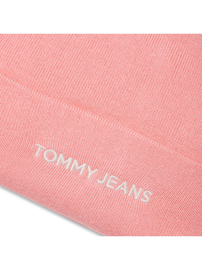 Tommy Jeans Czapka Tommy Jeans Tjw Linear Logo Beanie AW0AW15843 Różowy