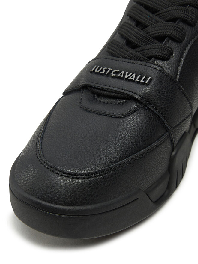 Just Cavalli Сникърси Just Cavalli 77QA3SA4 Черен