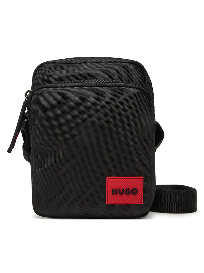 HUGO Τσαντάκι HUGO Ariell Saddle M 50547767 Μαύρο
