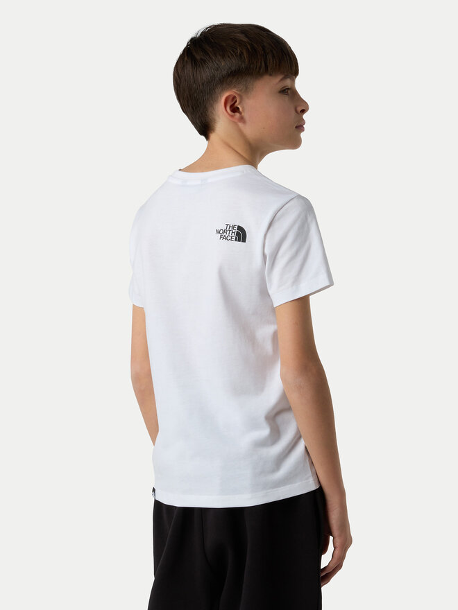 The North Face The North Face Camiseta Easy NF0A8EHG Blanco Regular Fit