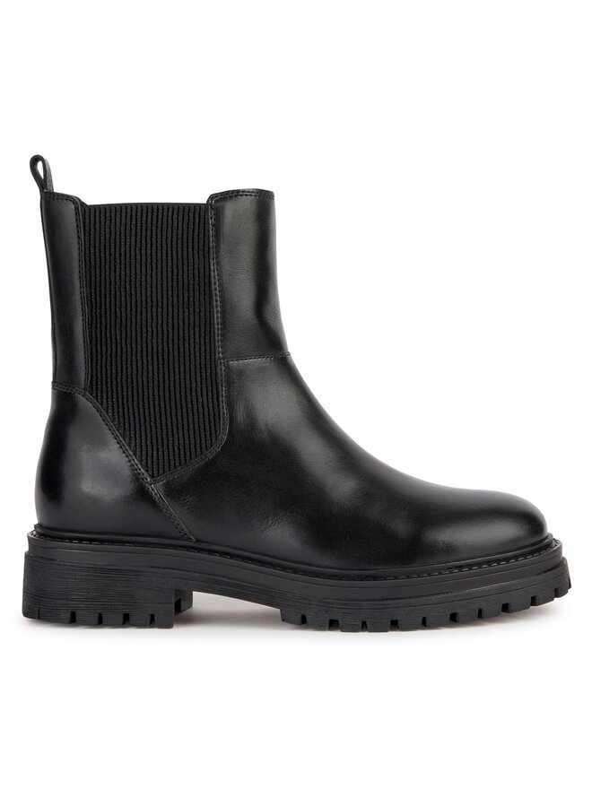 Geox Škornji Geox D Iridea D36HRG 043NH C9999 Črna