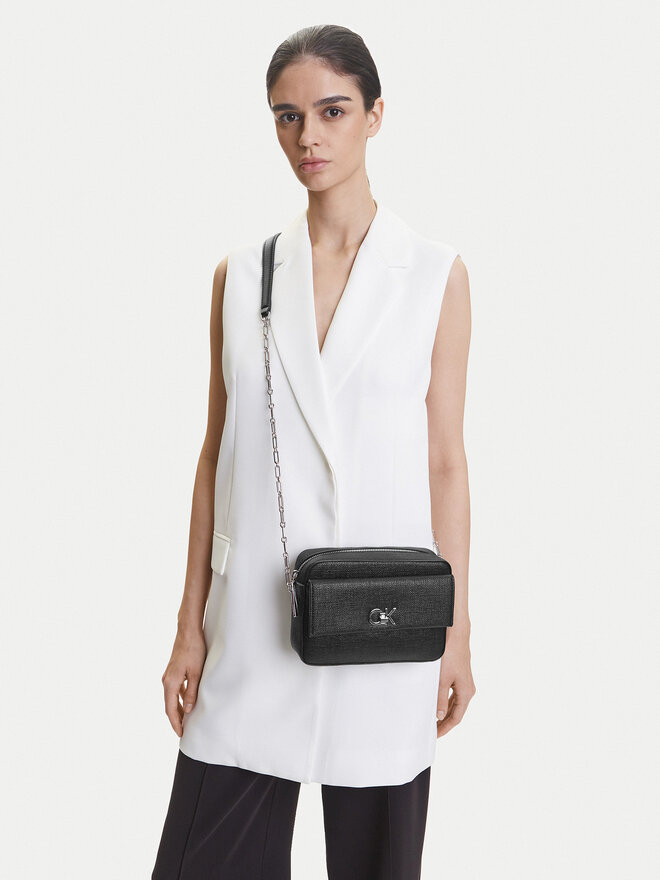 Calvin Klein Τσάντα Calvin Klein Ck Pocket Camera Bag_Tex K60K613239 Μαύρο