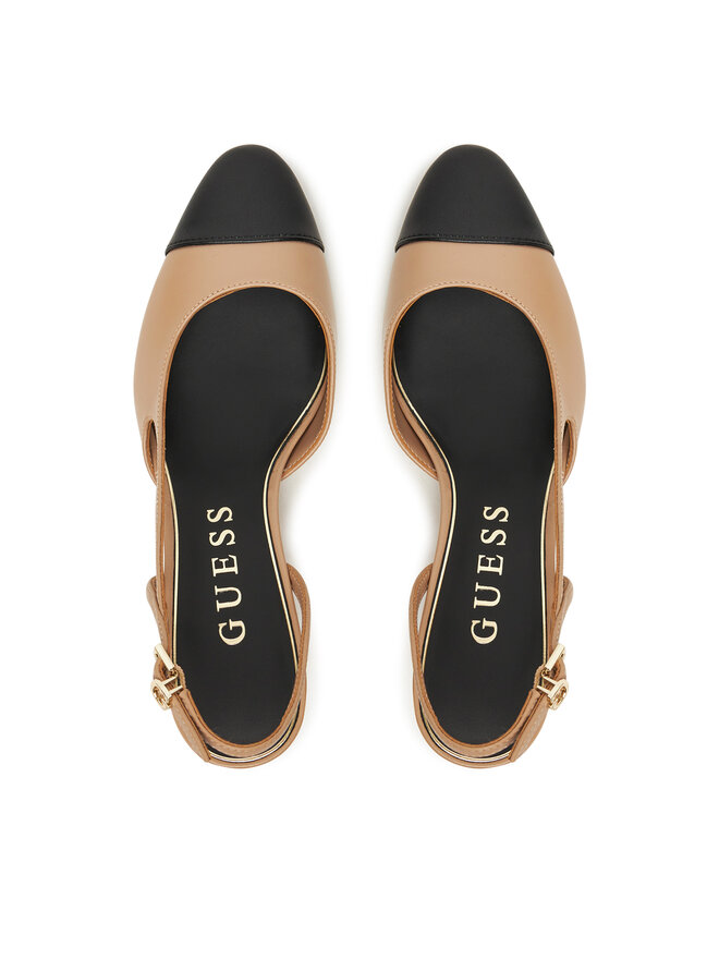 Guess Sandales Guess FLTLOI LEA05 Bēšs