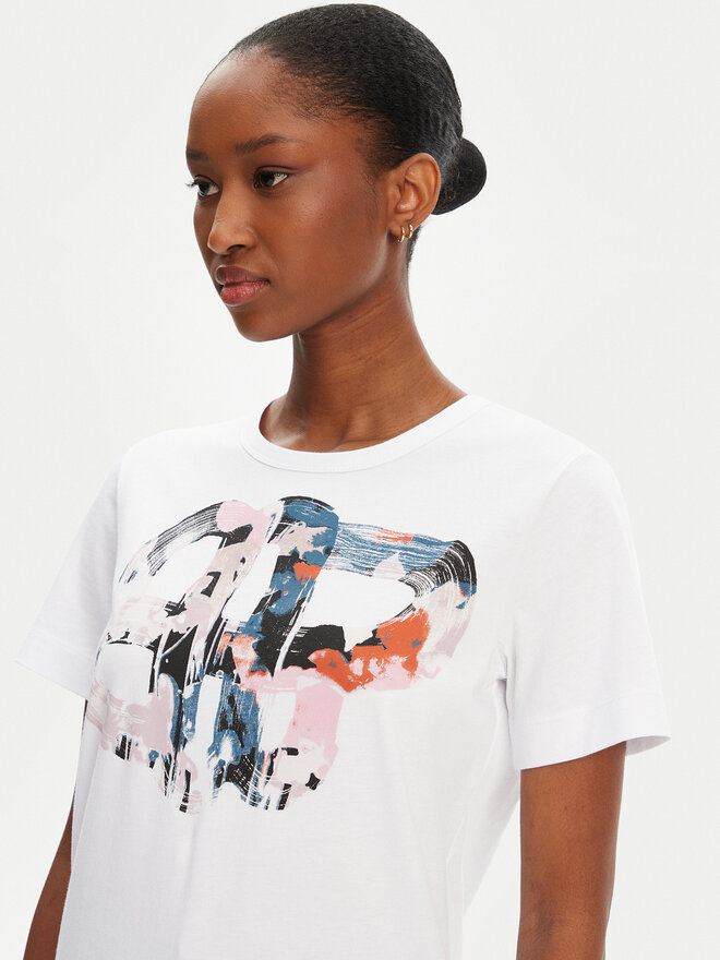 Munthe Munthe T-Shirt Prato 252110425260 Λευκό Regular Fit