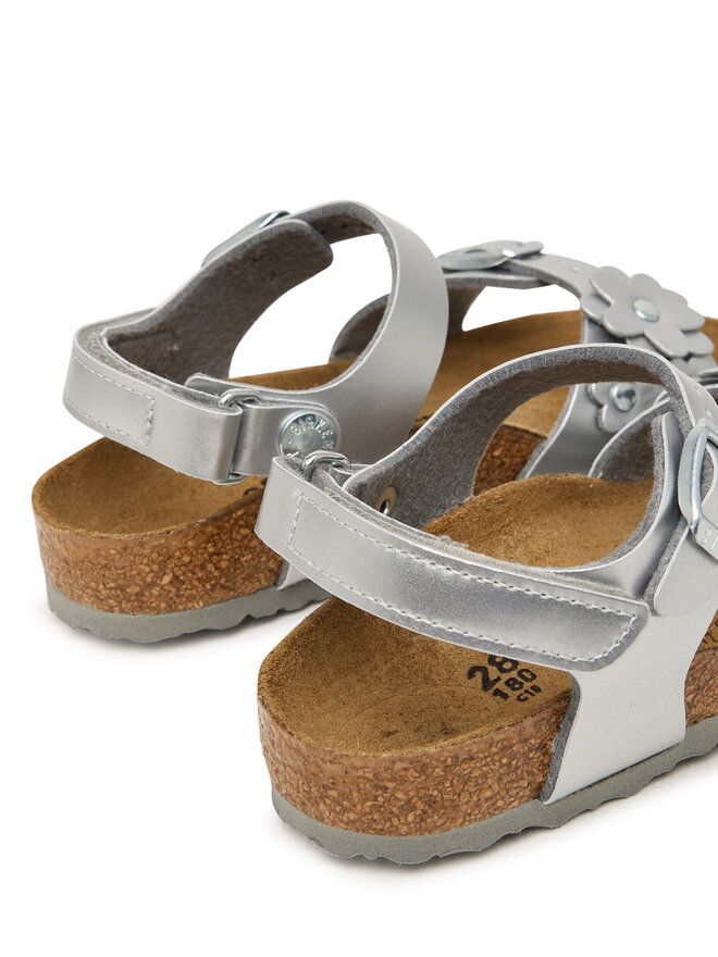 Birkenstock Босоніжки Birkenstock Rio As Flowers 1031702 S Срібний