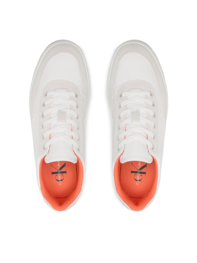 Calvin Klein Jeans Sneakersy Calvin Klein Jeans Classic Cupsole Su Softny YM0YM00669 Biały