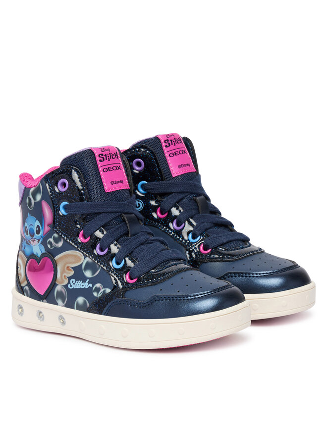 Geox Sneakers Geox J Skylin Girl J668WE 054AJ C4268 S Dunkelblau