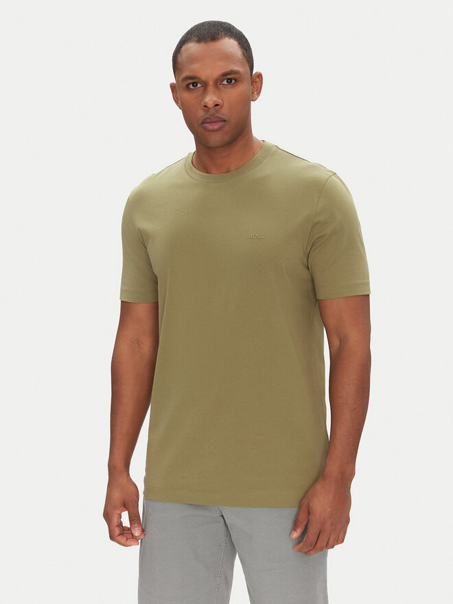 BOSS BOSS Camiseta Thompson 01 50468347 Verde Regular Fit