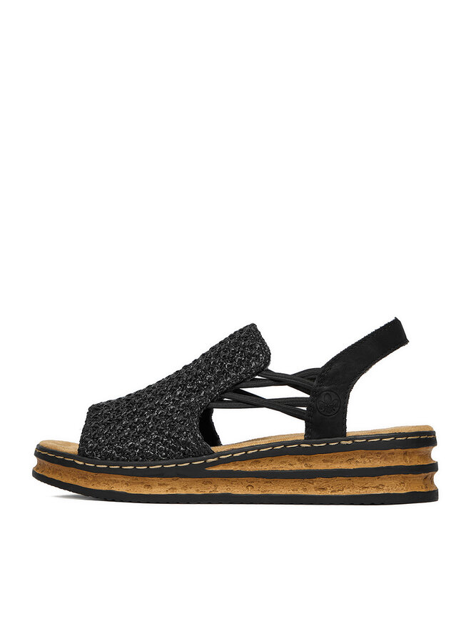 Rieker Sandalen Rieker CEO-62941-00 Schwarz