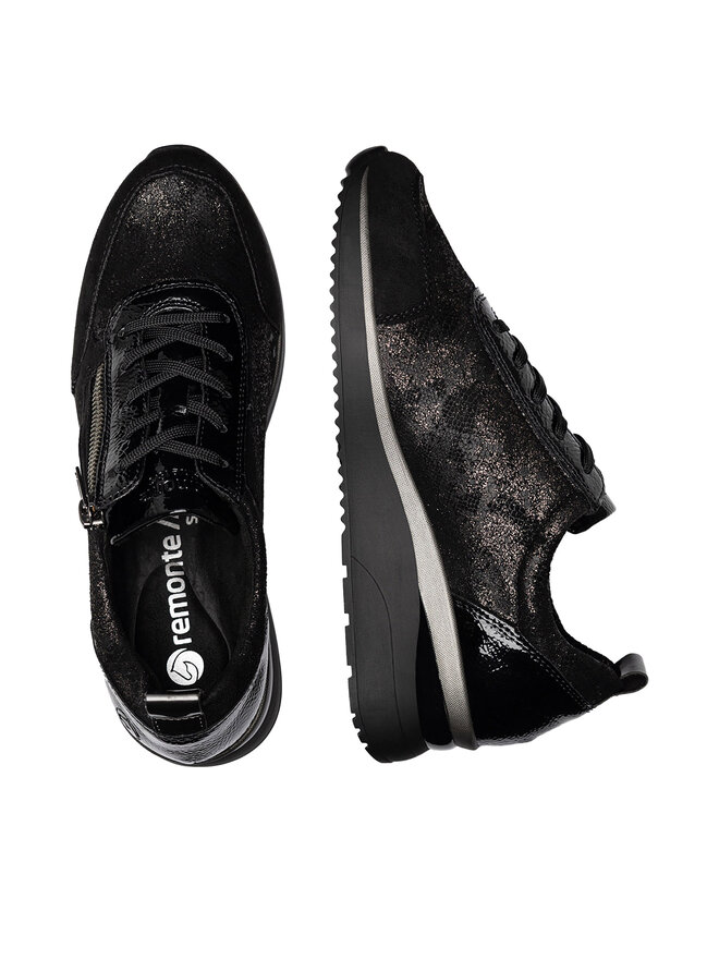 Remonte Sneakersy Remonte D2401-02 Černá