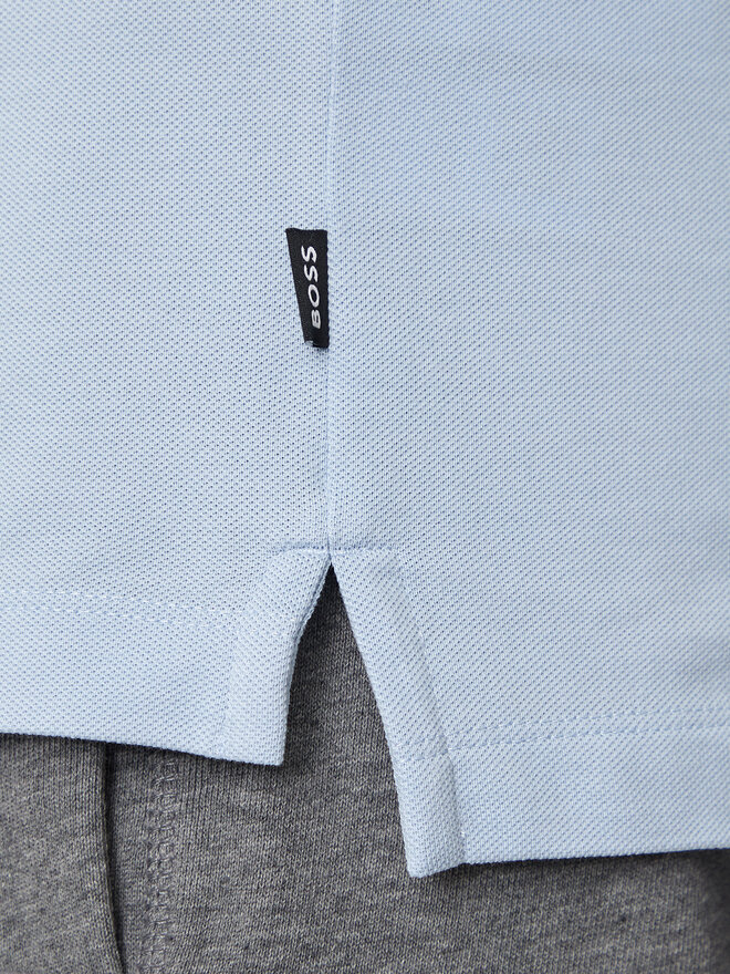 BOSS Boss Поло Parlay 190 50494697 Блакитний Regular Fit