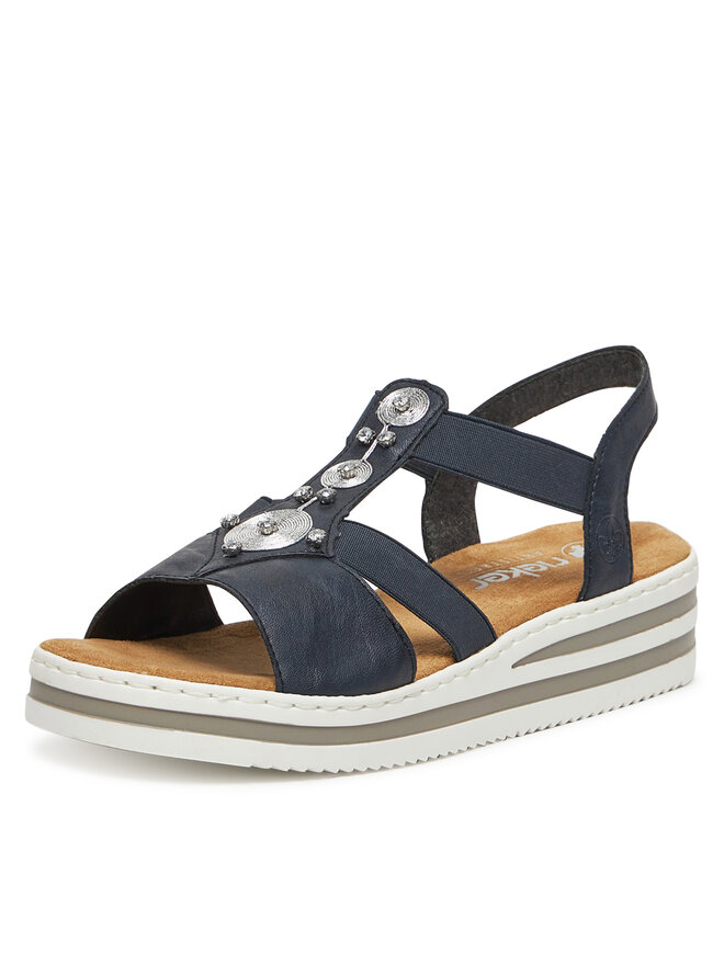 Rieker Sandalen Rieker V0287-14 Dunkelblau