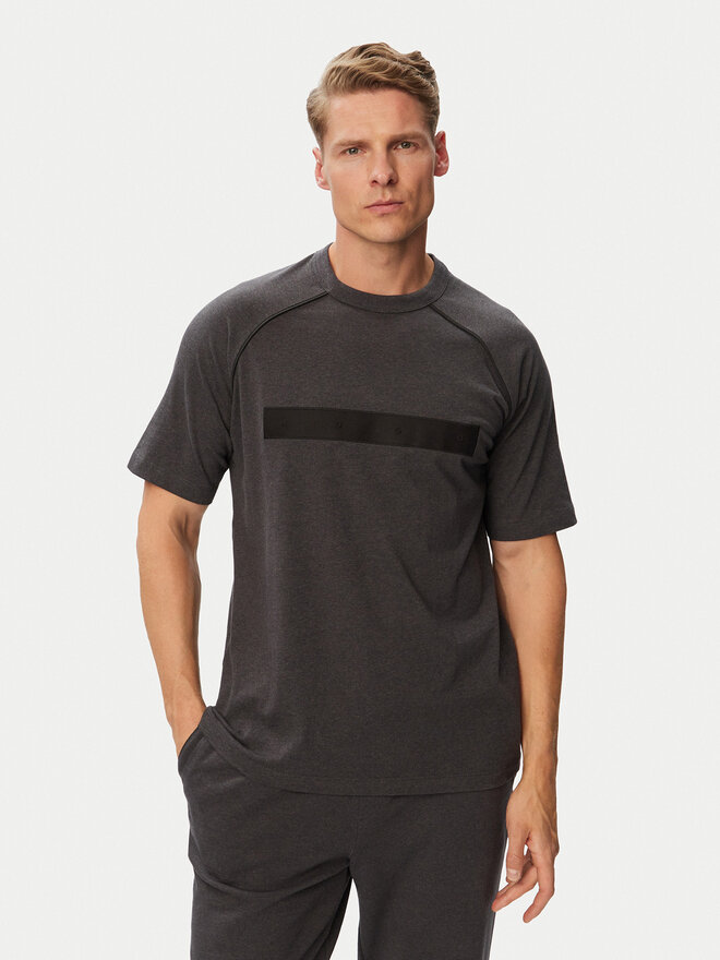 HUGO HUGO T-Shirt 50563112 Dunkelgrau Regular Fit