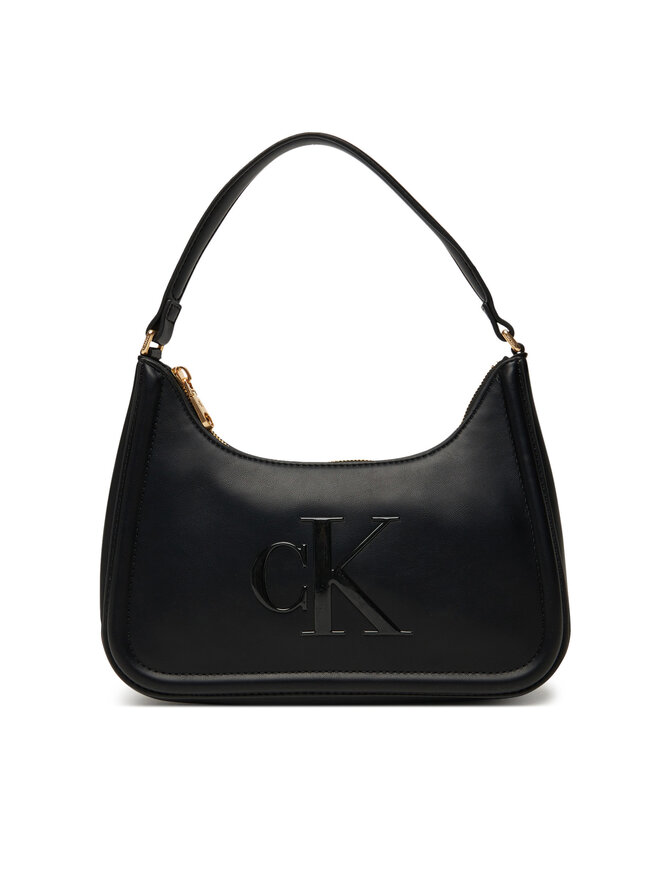 Calvin Klein Τσάντα Calvin Klein Bold Ck Small Shoulder Bag LV04F3230G Μαύρο