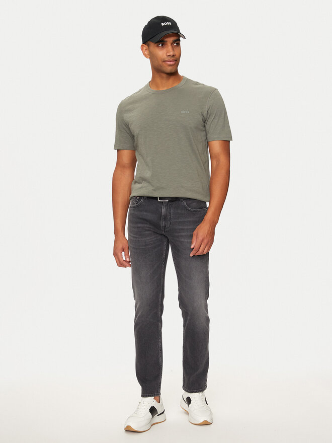 BOSS BOSS Camiseta Tegood 50508243 Gris Regular Fit