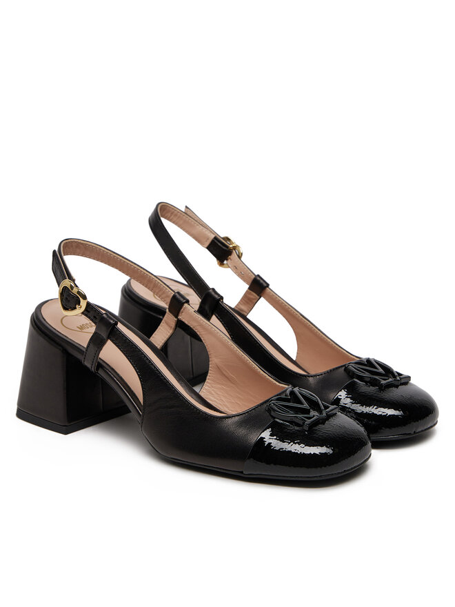 LOVE MOSCHINO Сандали LOVE MOSCHINO JA10117G1MIE300A Черен