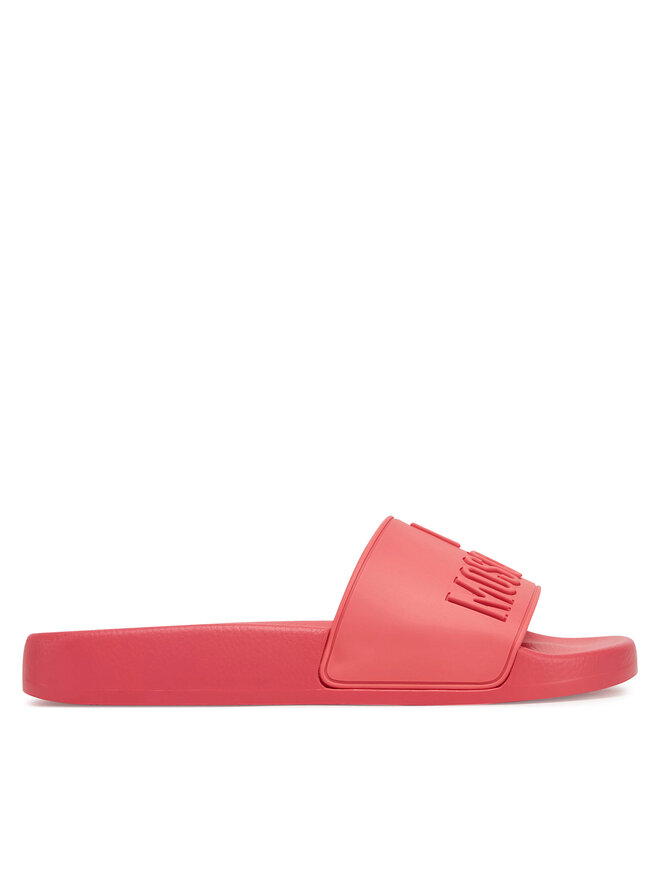 LOVE MOSCHINO Klapki LOVE MOSCHINO JA28052G1MI15502 Koralowy