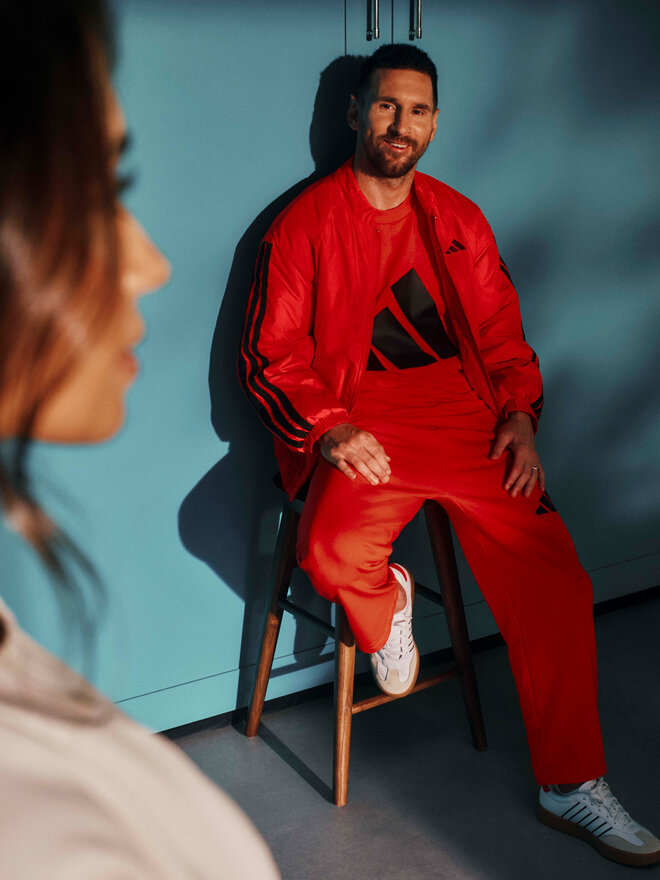adidas adidas Póló Essentials Big Logo JE8934 Piros Regular Fit