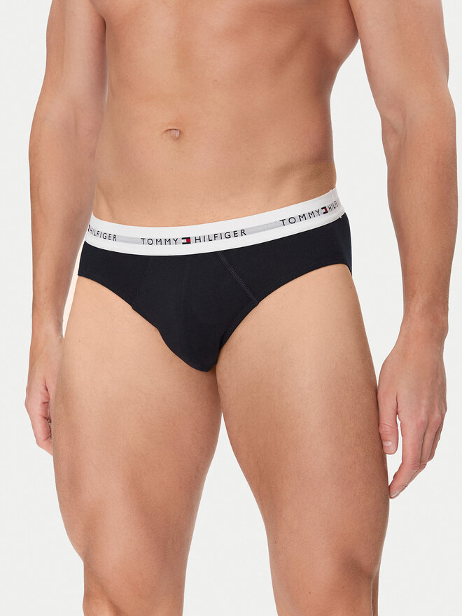Tommy Hilfiger Tommy Hilfiger Σετ σλιπ 3 τμχ. UM0UM03471 Μαύρο