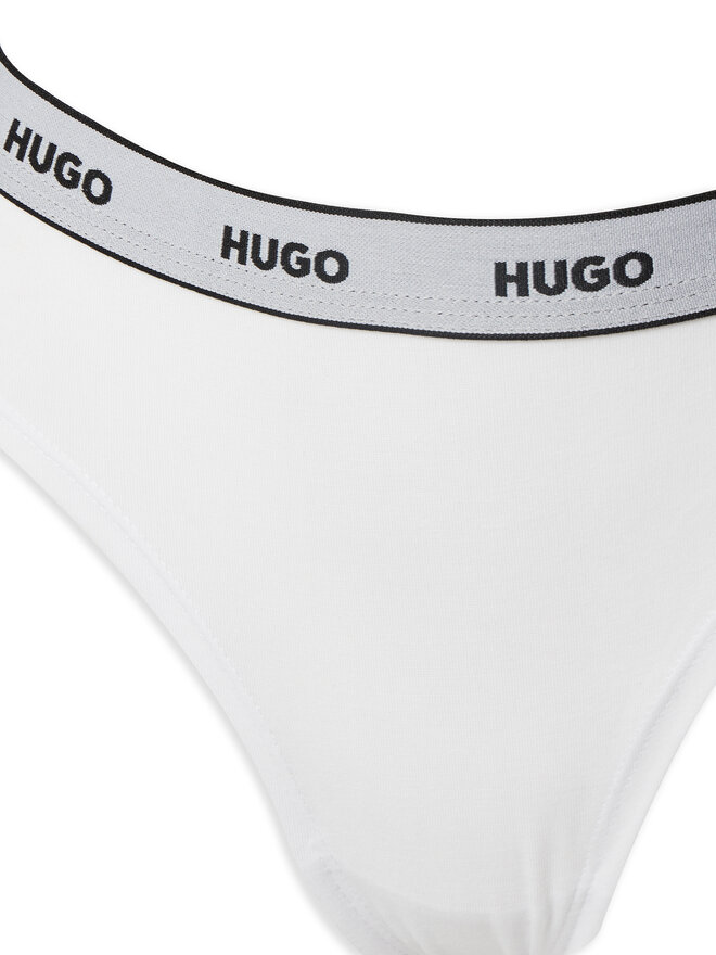 HUGO HUGO Набір з 3 пар класичних трусів Triplet Pack Briefs 50545694 Білий