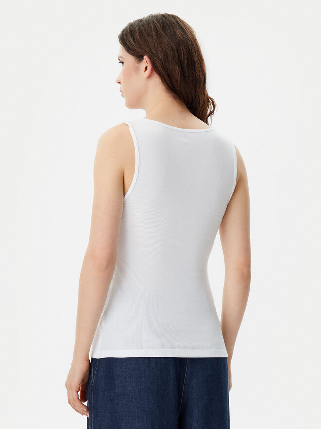 Gap Gap Τοπ 585421-01 Λευκό Slim Fit