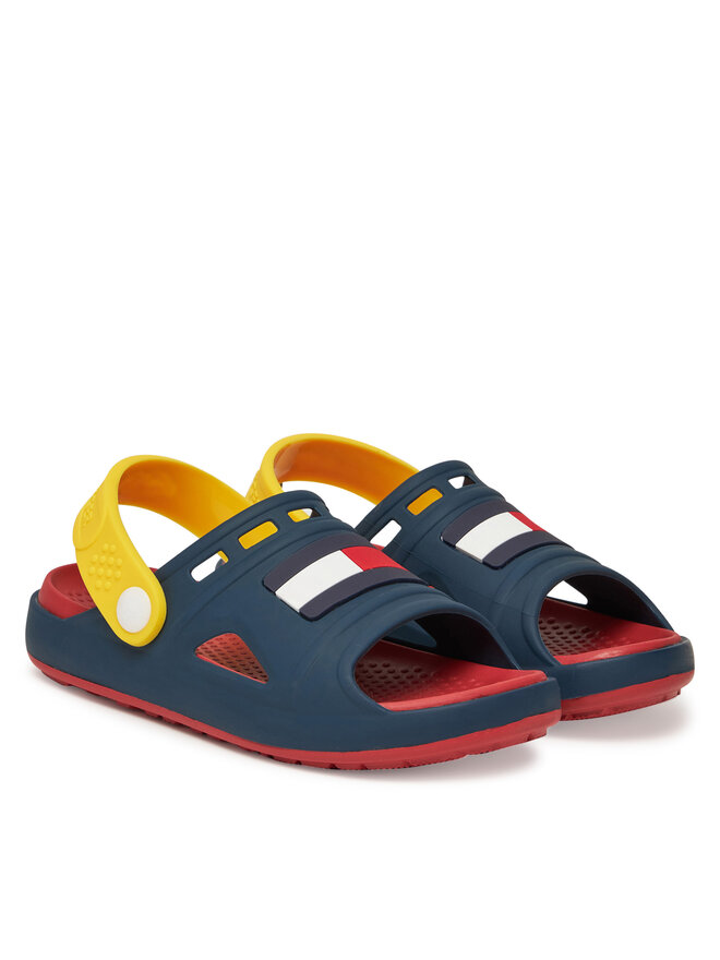 Tommy Hilfiger Sandály Tommy Hilfiger T3X2-33905-0083X S Tmavomodrá