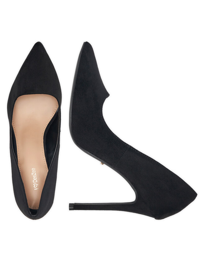 DeeZee Lodičky DeeZee 92831-201-BLACK SU Čierna