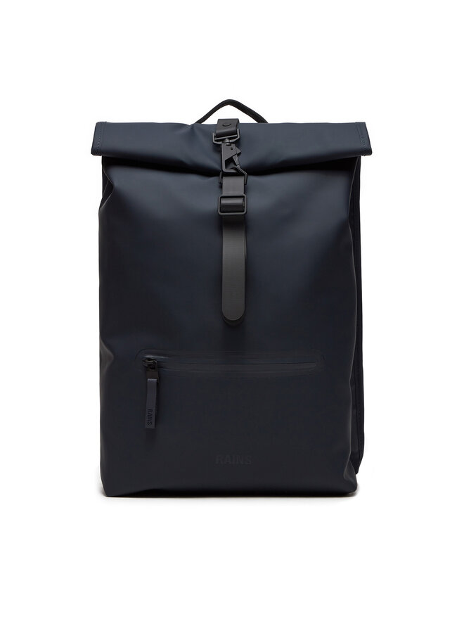 Rains Zaino Rains Rolltop Rucksack W3 13320 Blu scuro