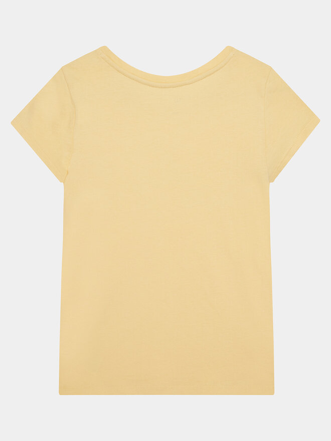 Gap Gap Camiseta 886003-02 Amarillo Regular Fit