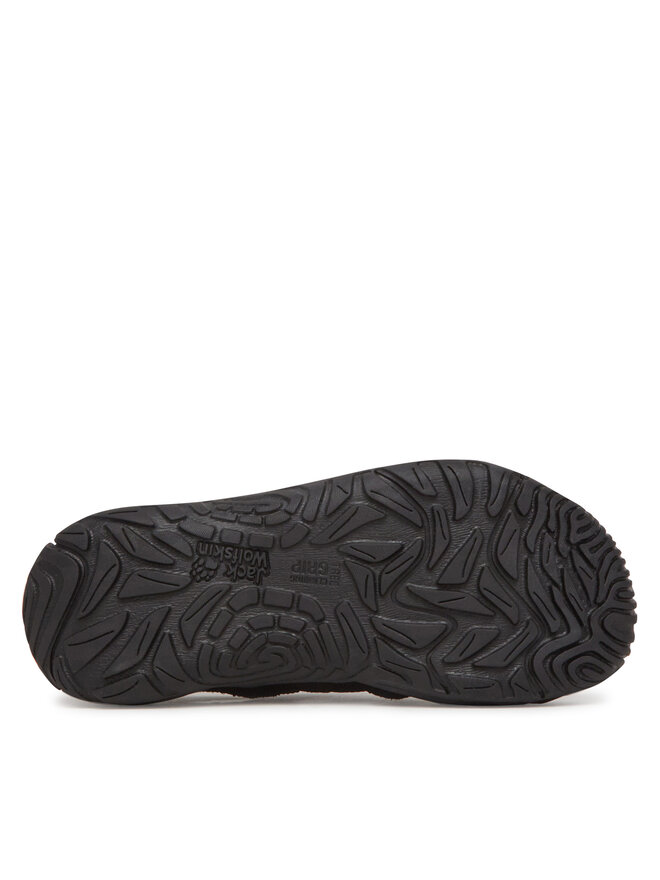 Jack Wolfskin Sandalen Jack Wolfskin Levente Sandal A64080 M Schwarz