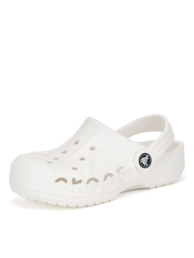 Crocs Klapki Crocs BAYA CLOG K 207013-100 Biały