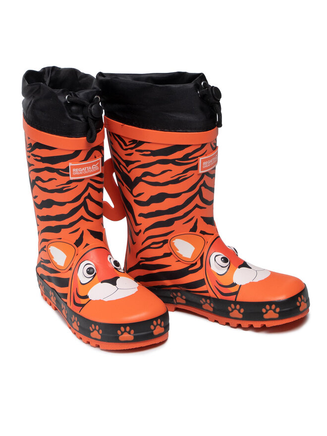 Regatta Botas de agua Regatta Mudplay Jnr RKF649 Naranja