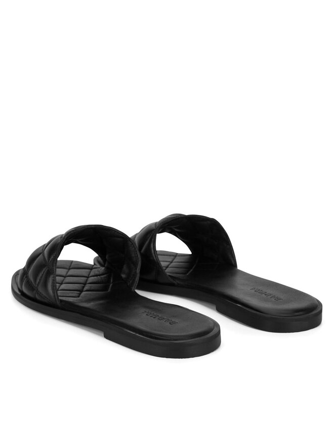 Badura Pantoletten Badura HAPPY-08W3-086 Schwarz