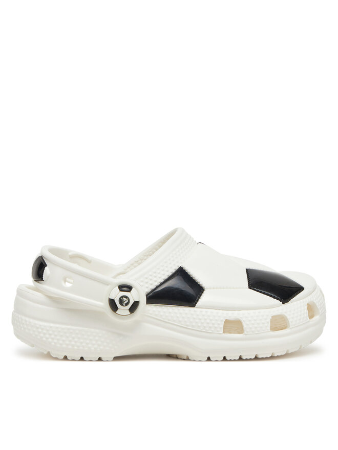 Crocs Klapki Crocs Classic Soccer Ball Clog K 210157 Biały