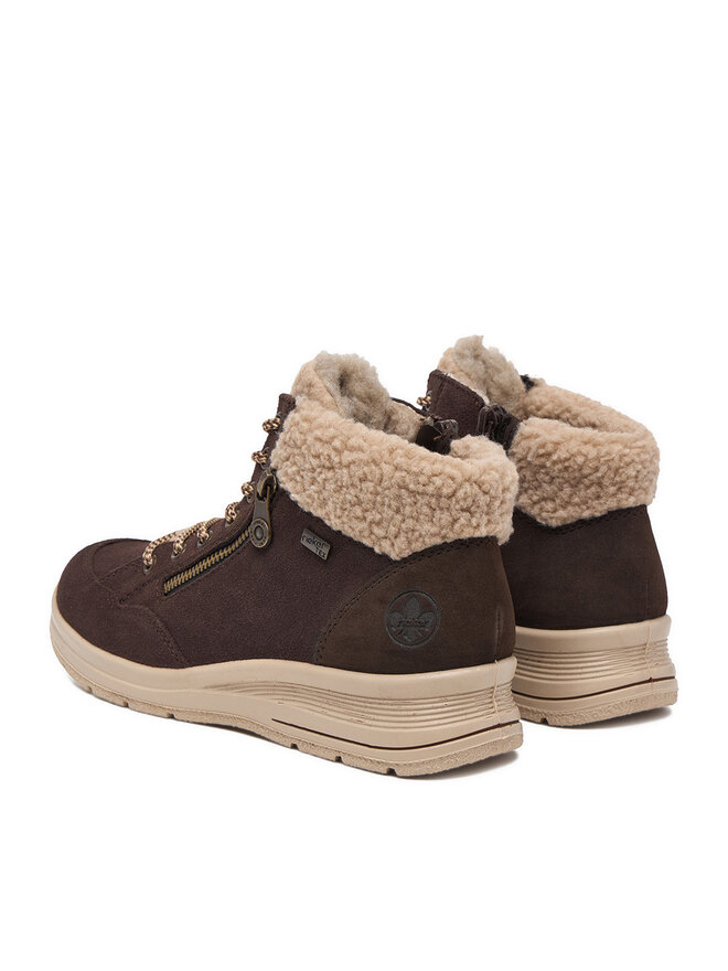 Rieker Schnürschuhe Rieker CEO-L7701-25 Dunkelbraun