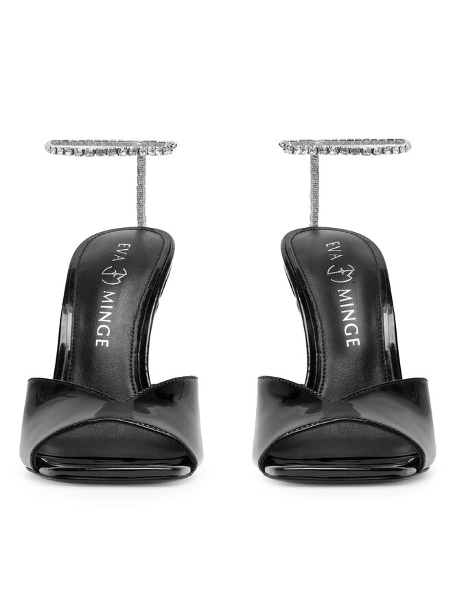 Eva Minge Szandál Eva Minge STEPHANIE-V1051L-01 Fekete