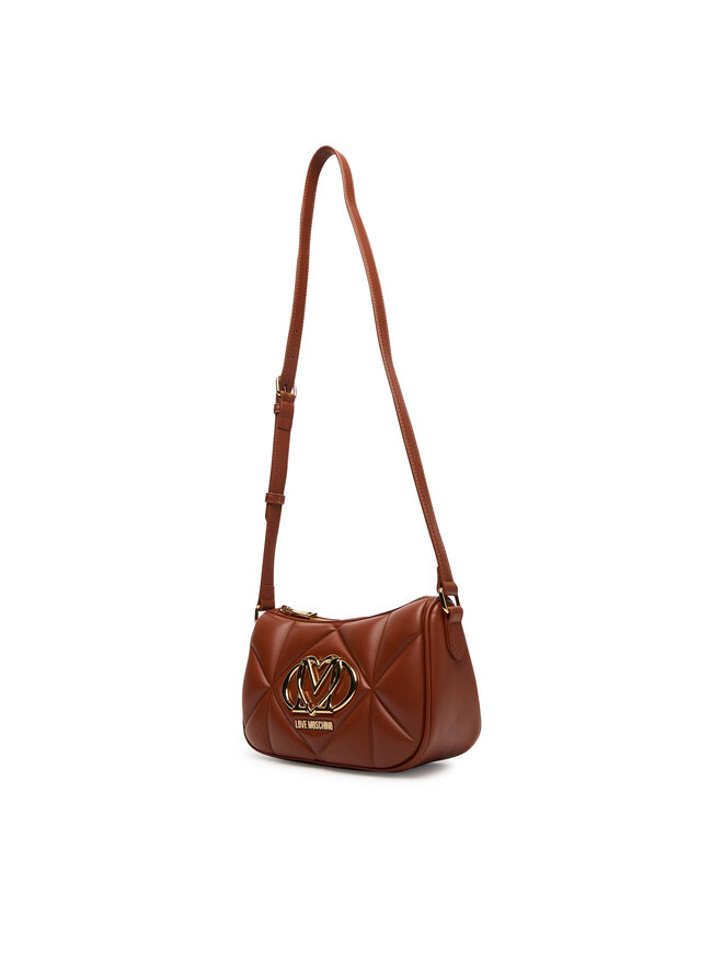 LOVE MOSCHINO Ročna torba LOVE MOSCHINO JC4083PP1NLC0312 Rjava