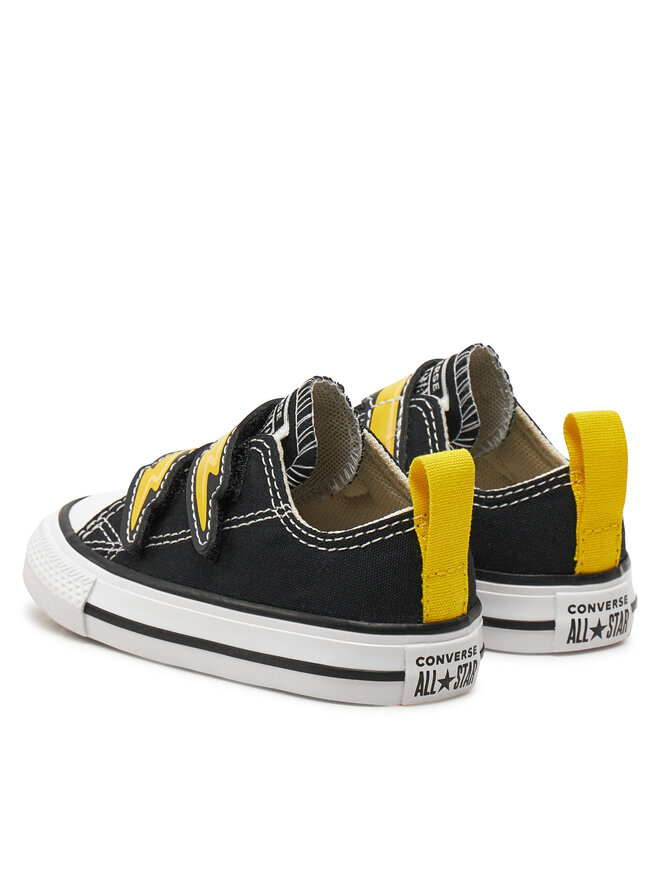 Converse Tornacipő Converse Chuck Taylor All Star Electric Bolt Easy-On A08376C Fekete