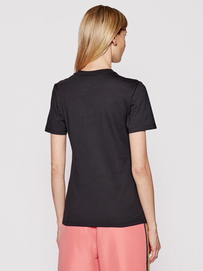 adidas adidas Marškinėliai GN3043 Juoda Standard Fit