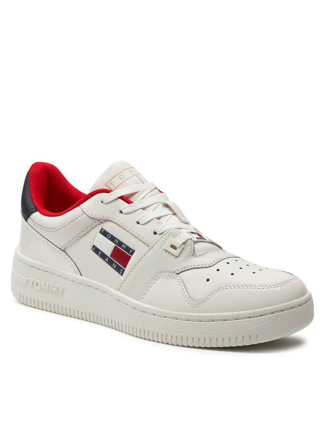Tommy Jeans Zapatillas Tommy Jeans Tjw Retro Basket EN0EN02206 Écru